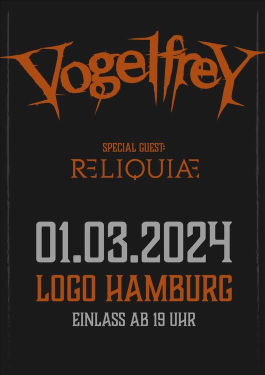 20 Jahre Vogelfrey - Vorverkauf gestartet!